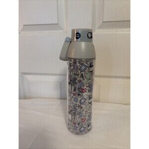 Tervis Venture Versa Lid Water Bottle 24 oz, "Tools of the Trade"  Missing Straw